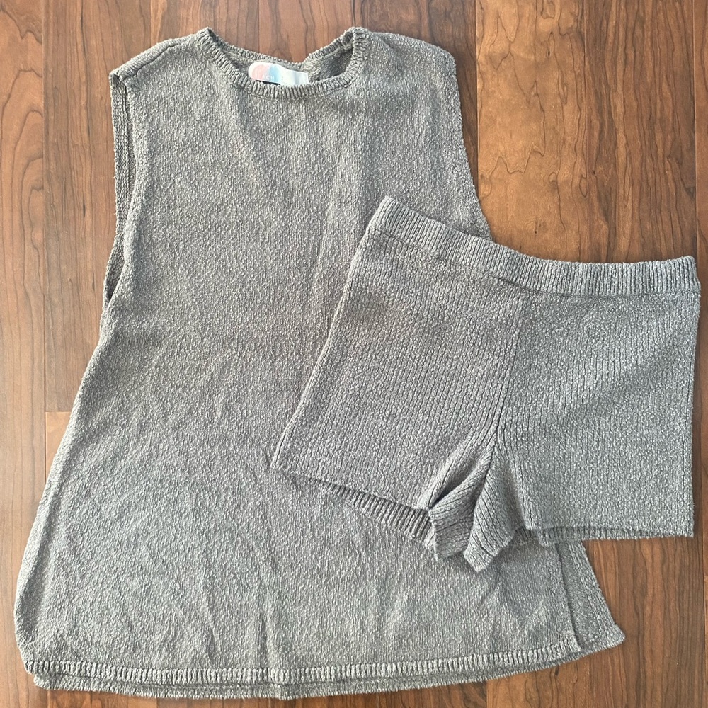 Free People Beach Coverup Set